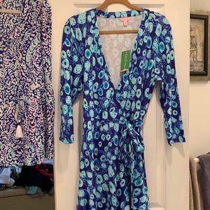 ❌sold ❌Lilly Pulitzer Wrap Dress-NWT
